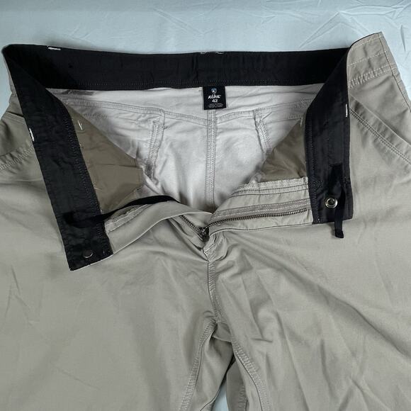 Kuhl Mens SIZE 42 Amphibia Quick Dry Shorts Style # 5129 Tan Khaki Classic Gorp - Picture 8 of 11